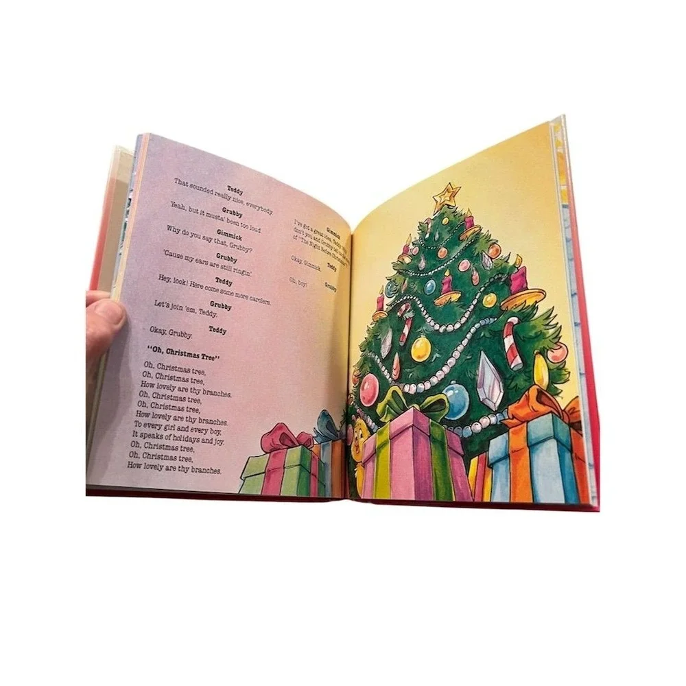 Teddy Ruxpin's Christmas Musical Celebration Hardcover 1986 Children's‎ Book